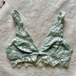 Aerie Light Mint Bralette (L)